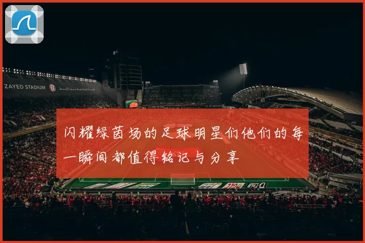 闪耀绿茵场的足球明星们他们的每一瞬间都值得铭记与分享