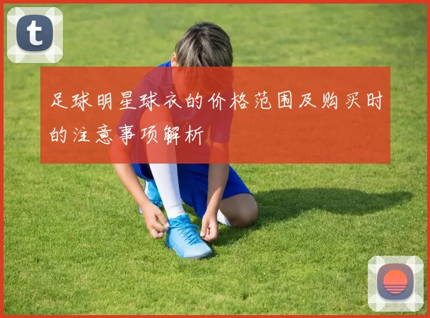 足球明星球衣的价格范围及购买时的注意事项解析