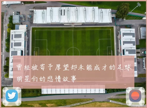 曾经被寄予厚望却未能成才的足球明星们的悲情故事